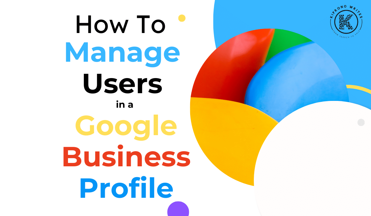 How To Manage Users In Google Business Profile